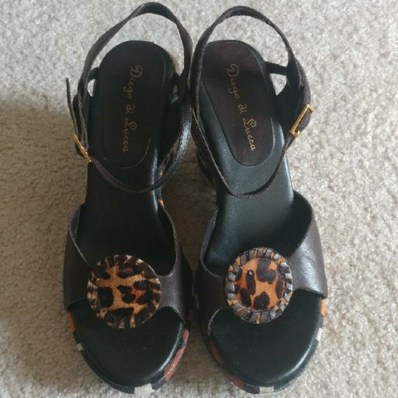 Tribal platform sandals - Picture 3 of 4